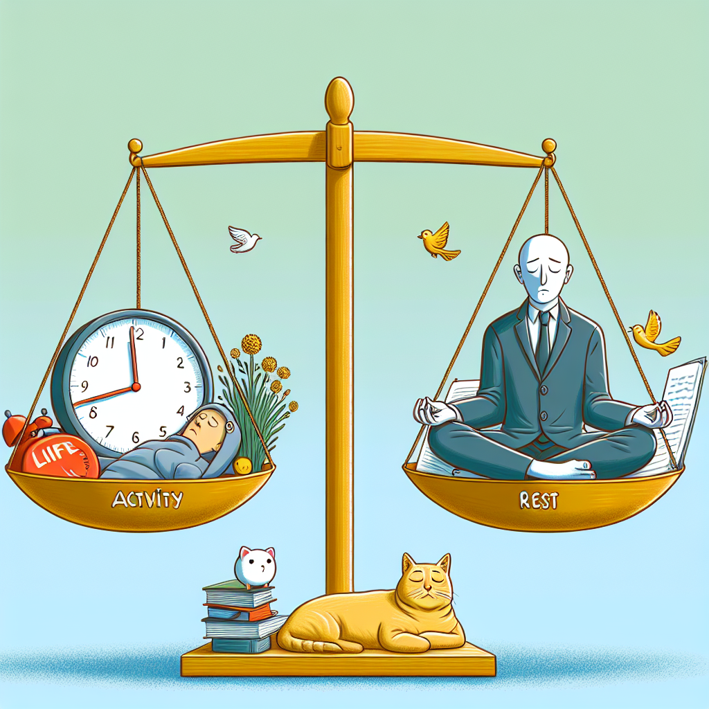 Balans między aktywnością a odpoczynkiem